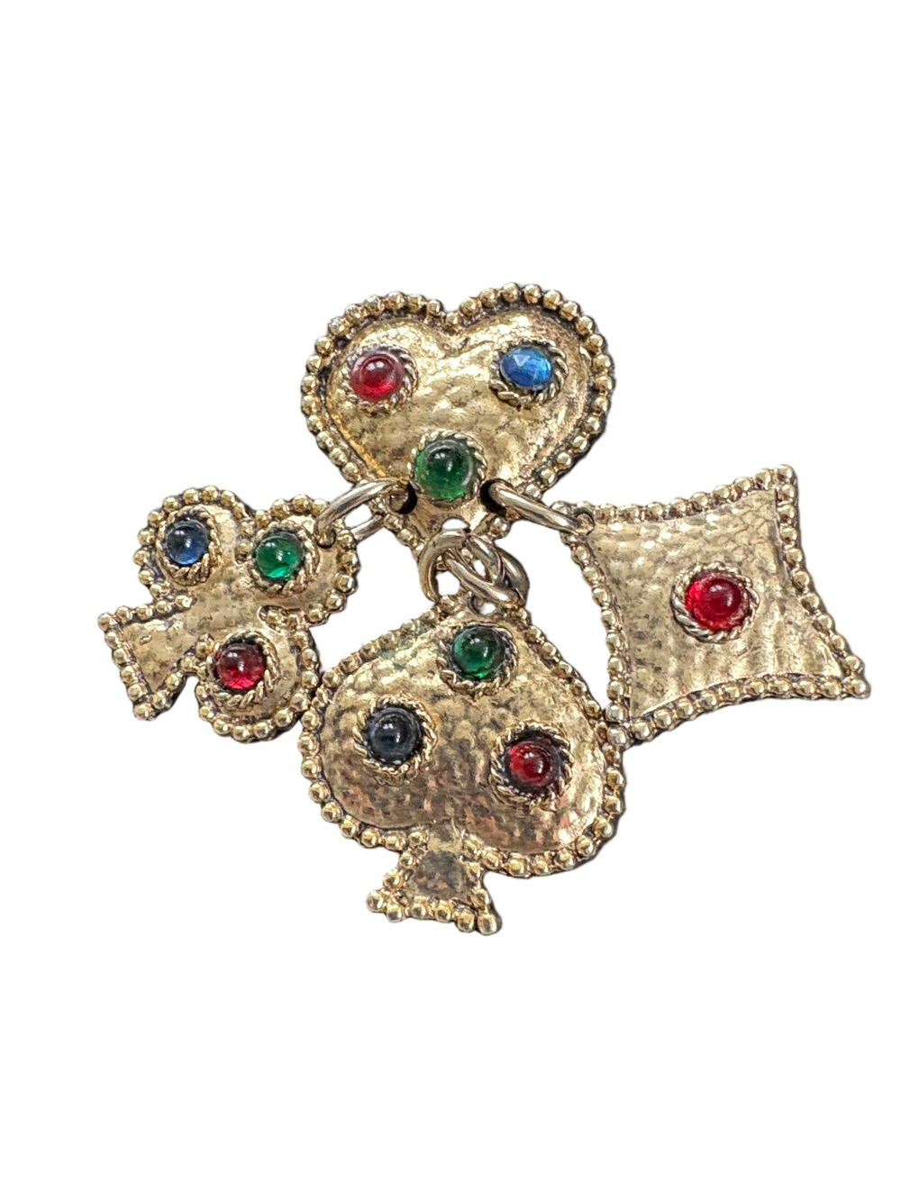 Vintage Authentic French Designer Edouard Rambaud  (1980 )  Brooch